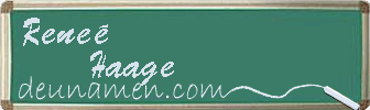 Reneé Haage Visitenkarte